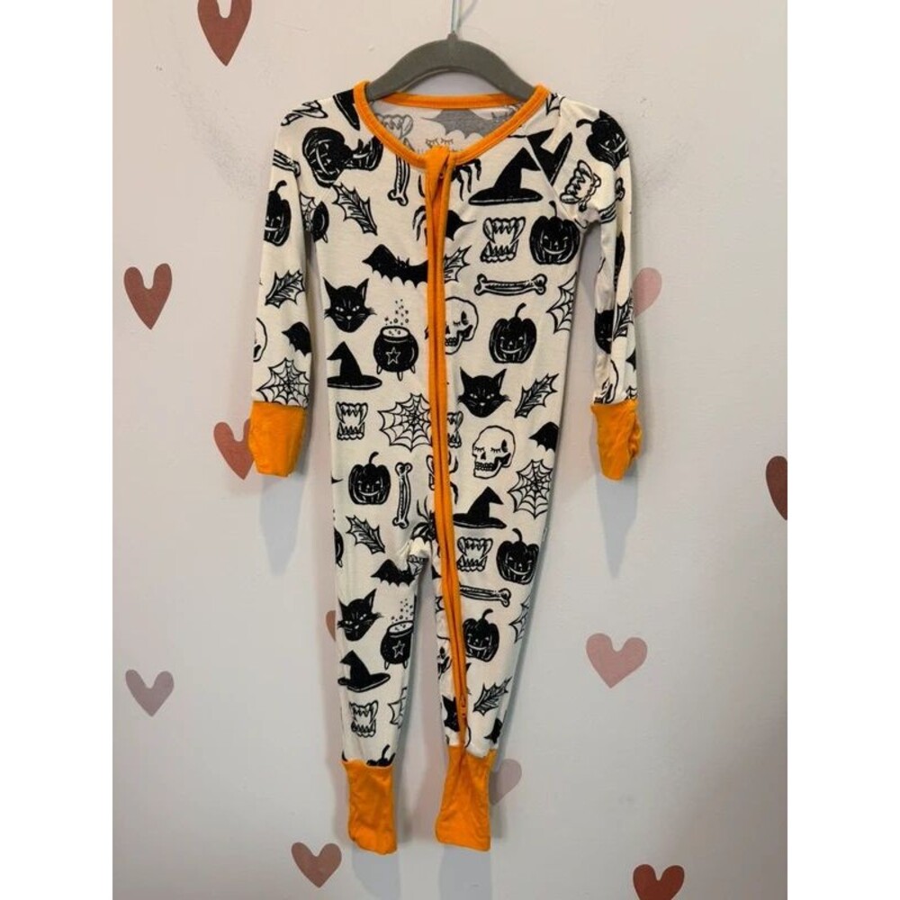 Little Sleepies Halloween Zippy 6-12 months